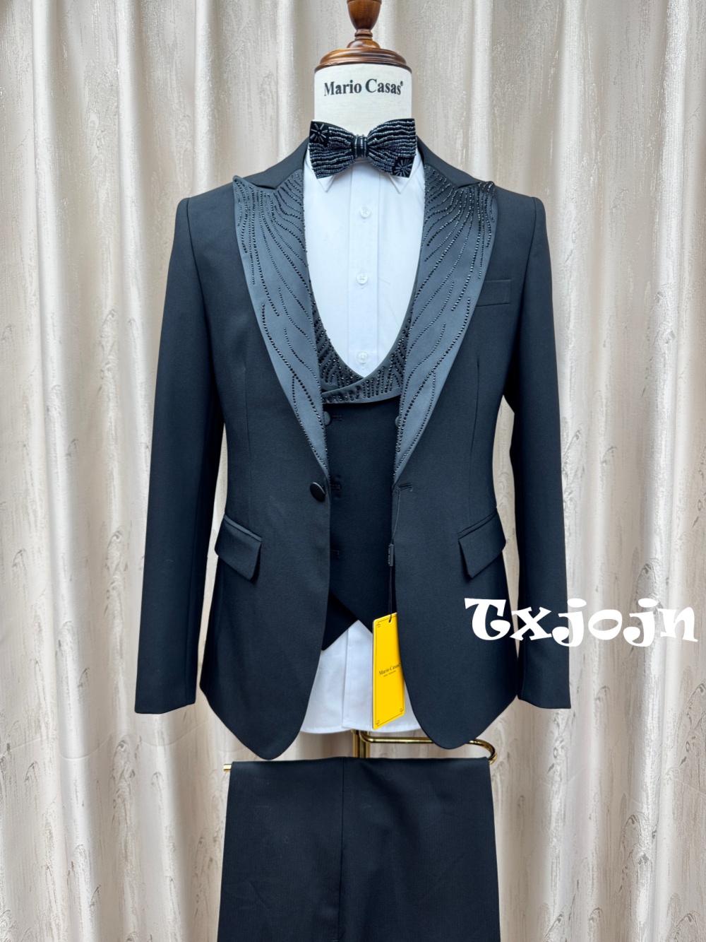 Men Formal Wear For Wedding - Elegantes Formelles Herrenanzug-Set 3-teilig Hochzeits-Bräutigam-Set Stilvoller