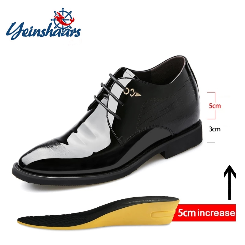 Men'S Formal Wear Accessories - 3/6/8 Cm Aufzug Schuhe Männer Kleid