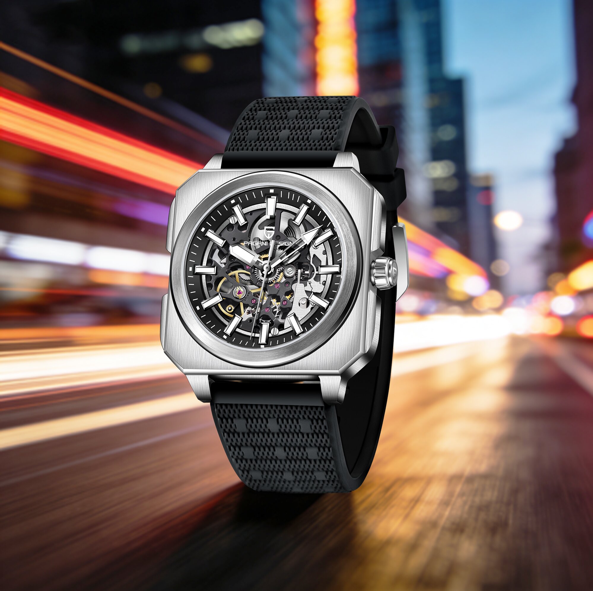 Men'S Formal Wear Watches - PAGANI DESIGN 2026 Herren Automatik-Mechanikuhr Business-Stil