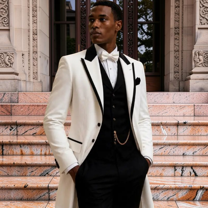 Men Formal Wear For Wedding - 3-teilige Hochzeitsanzüge für Herren Slim Fit