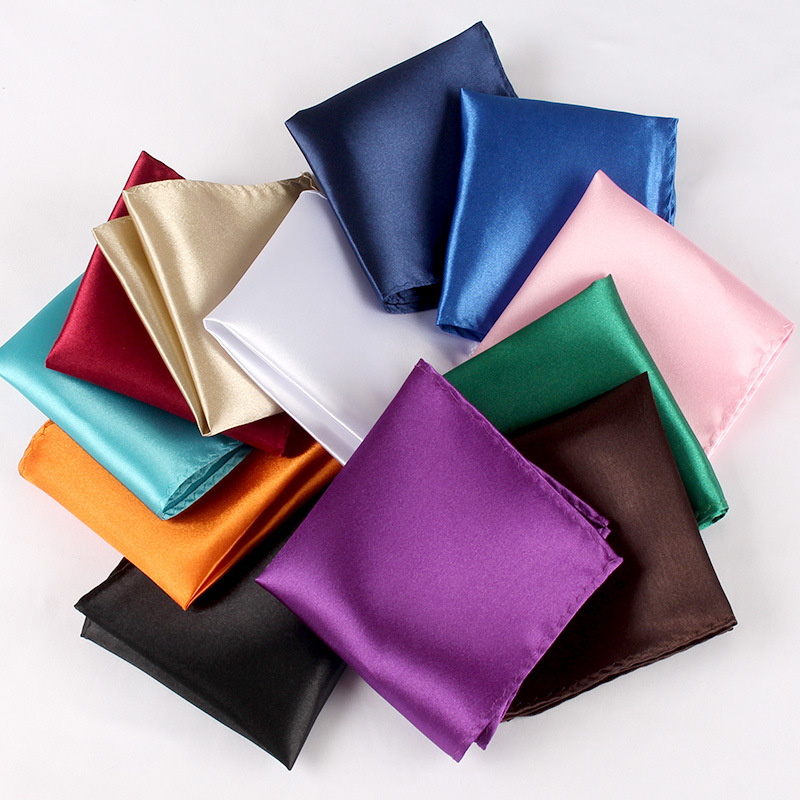 Men'S Formal Wear Accessories - 22CM Einfarbig Einstecktuch Für Männer Klassischen
