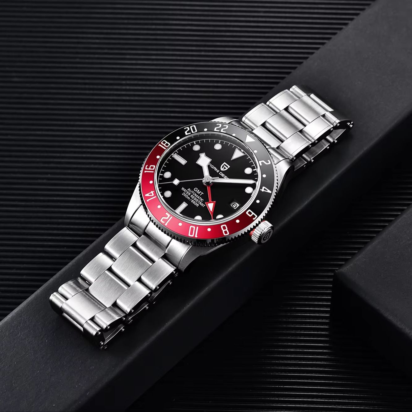 PAGANI DESIGN Schwarz-rote Kon – Men'S Formal Wear Watches Bewertung und Preis