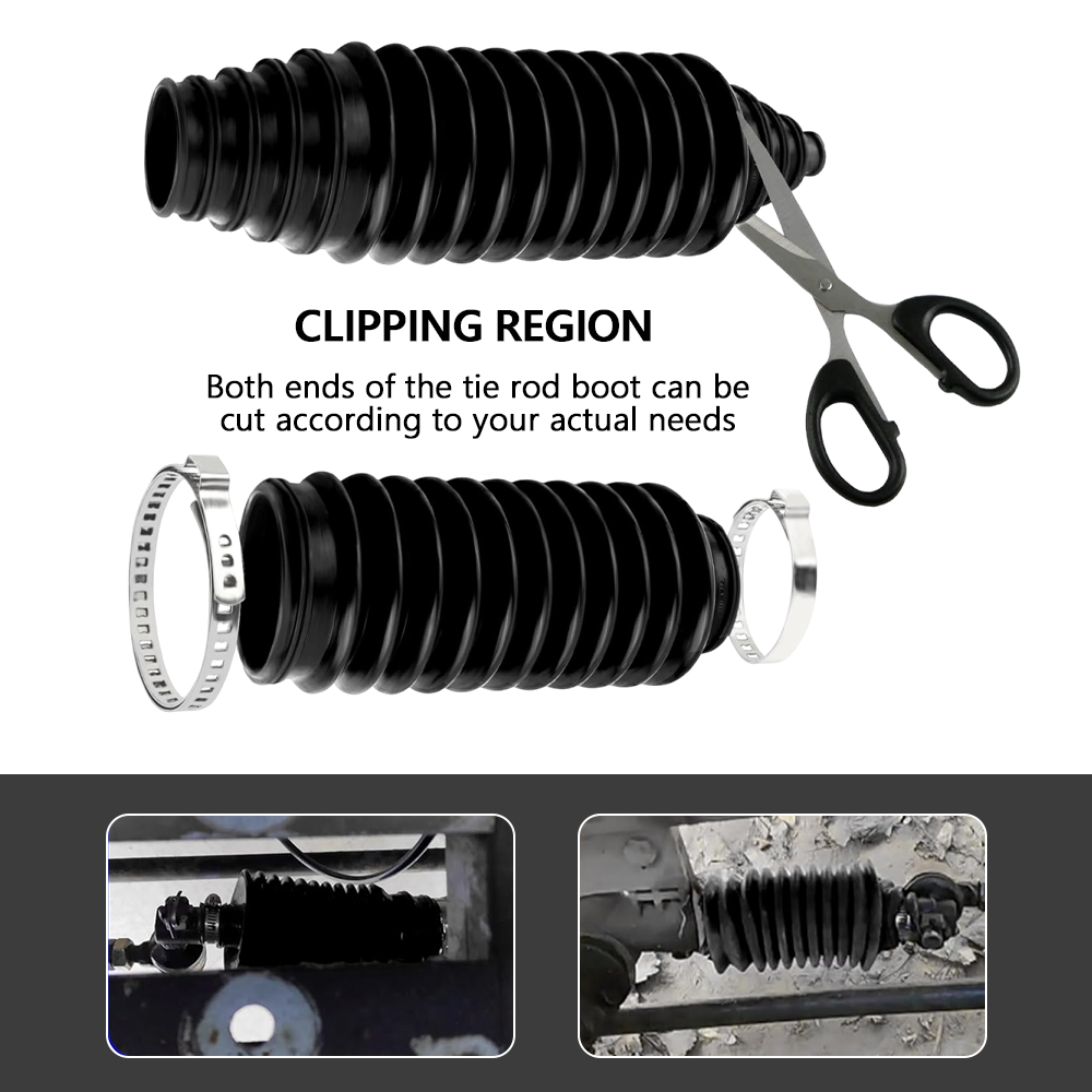 Spurstangenmanschetten-Set für – Tie Bar Clip Bewertung und Preis