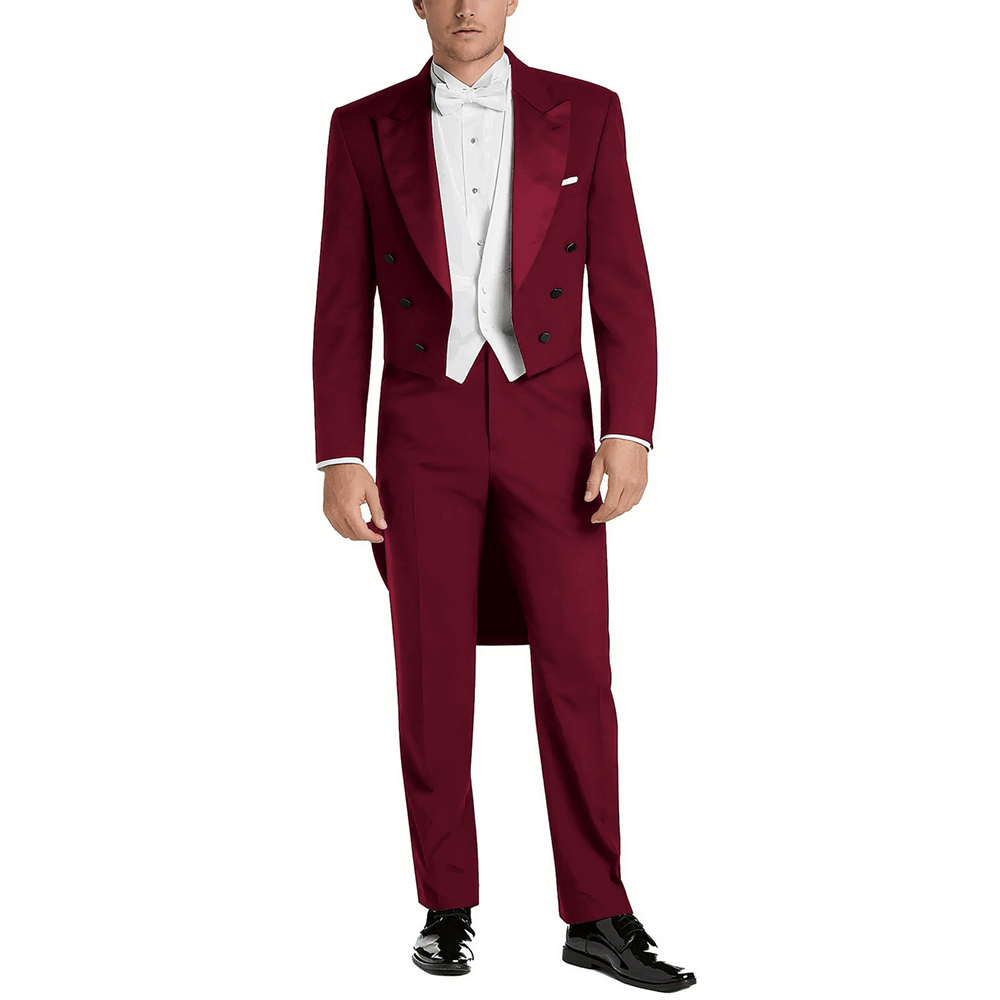 Herren-Anzug-Set aus Satin mit – Elegant Formal Men'S Wear Bewertung und Preis