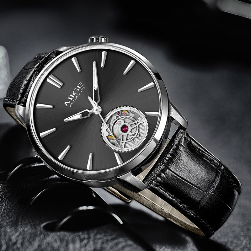 MIGE Slim Herren Automatikuhr  – Men'S Formal Wear Watches Bewertung und Preis