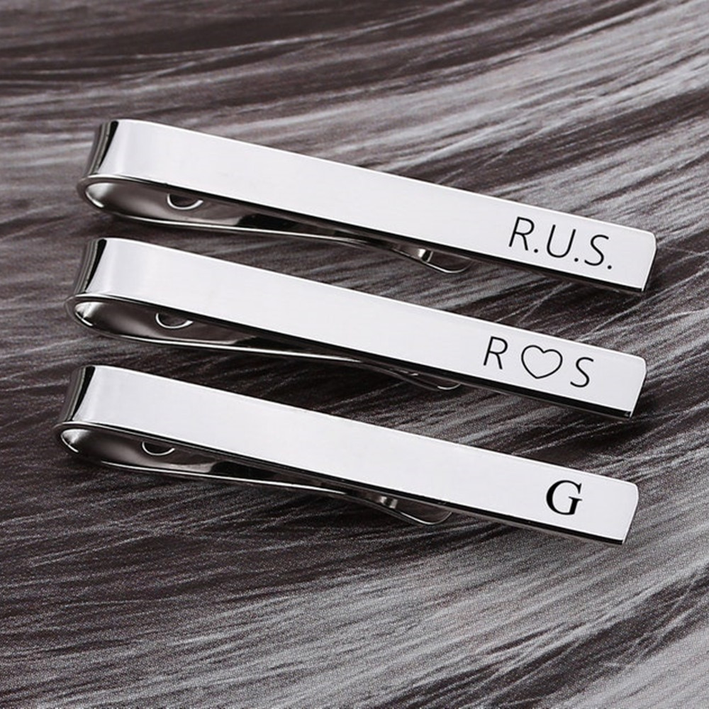Personalisierte Name Krawatte  – Tie Bar Clip Bewertung und Preis