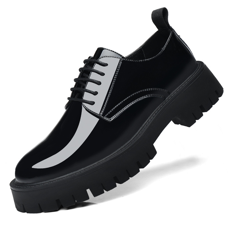 Herren-Oxfordschuhe aus schwar – Men Formal Wear All Black Bewertung und Preis