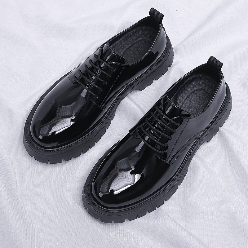 Herren-Oxfordschuhe aus schwar – Men Formal Wear All Black Bewertung und Preis