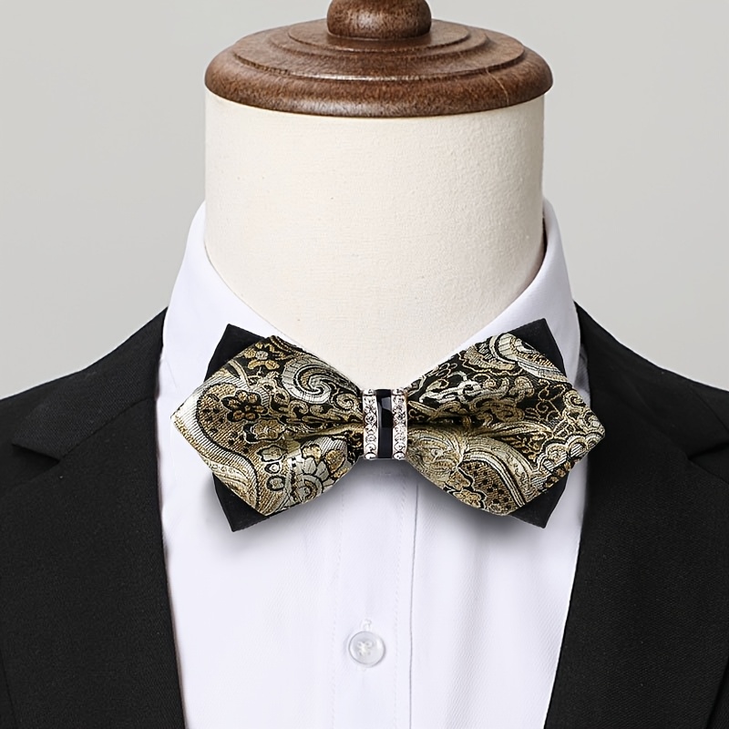 Herren-Jacquard-Satinfliege mi – Formal Wear For Men Yellow Bewertung und Preis