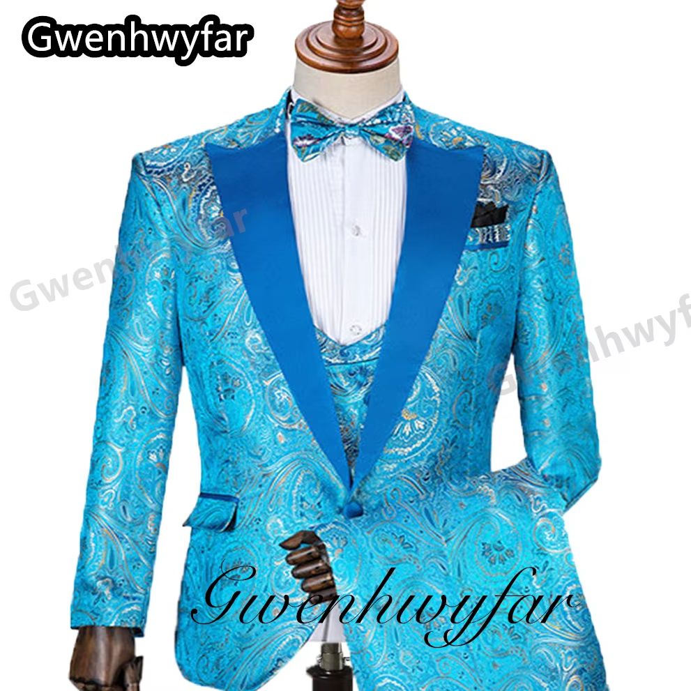 Gwenhwyfar Muster Männer Anzüg – Men Formal Wear Pants Bewertung und Preis