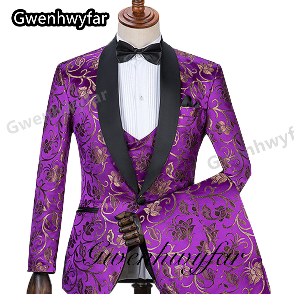 Gwenhwyfar Muster Männer Anzüg – Men Formal Wear Pants Bewertung und Preis