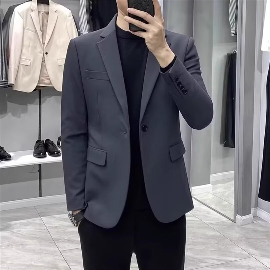 Herren-Blazer im koreanischen  – Asian Men Formal Wear Bewertung und Preis
