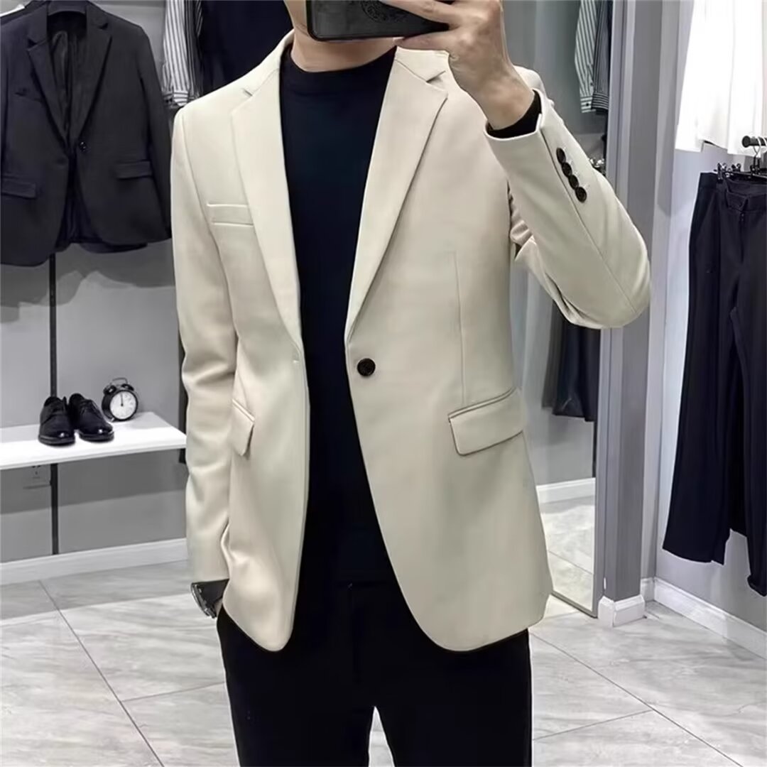 Herren-Blazer im koreanischen  – Asian Men Formal Wear Bewertung und Preis