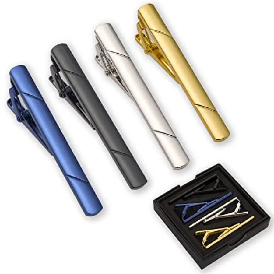 4 Stück Krawattenklammern für  – Tie Bar Clip Bewertung und Preis