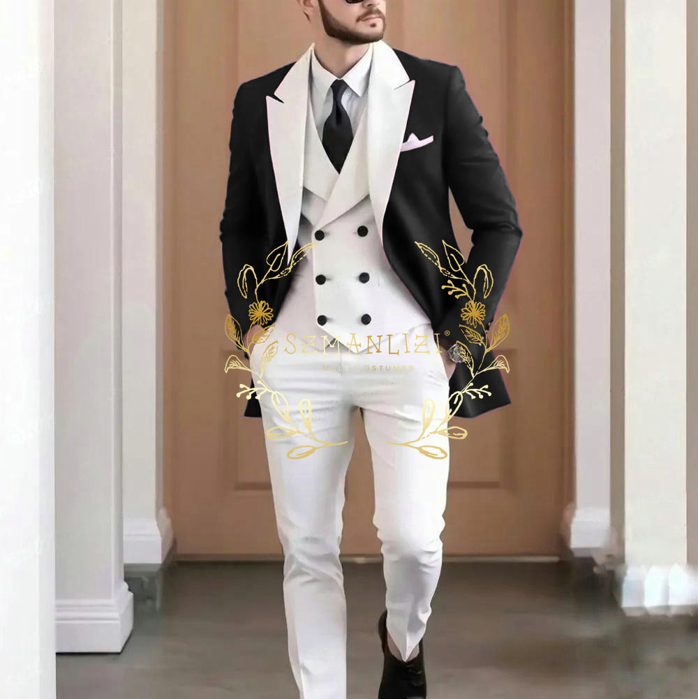 Eleganter burgunderroter 3-tei – Elegant Formal Men'S Wear Bewertung und Preis