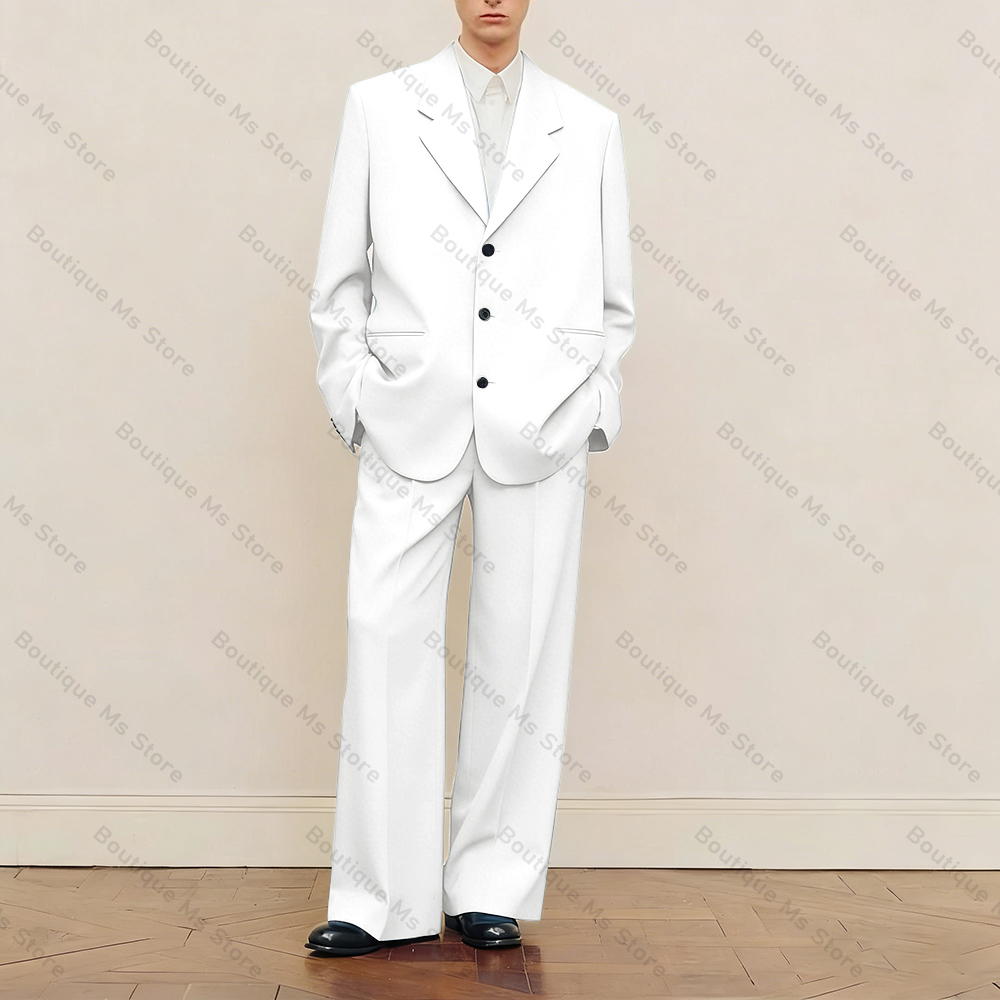 Schwarzes, übergroßes Anzugset – Men Formal Wear For Wedding Bewertung und Preis
