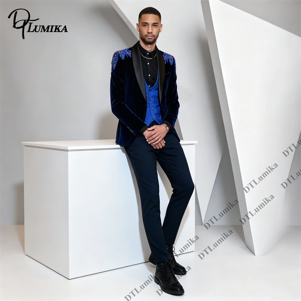 Peagent Herren 3-teiliger Samt – Men Formal Wear Pants Bewertung und Preis