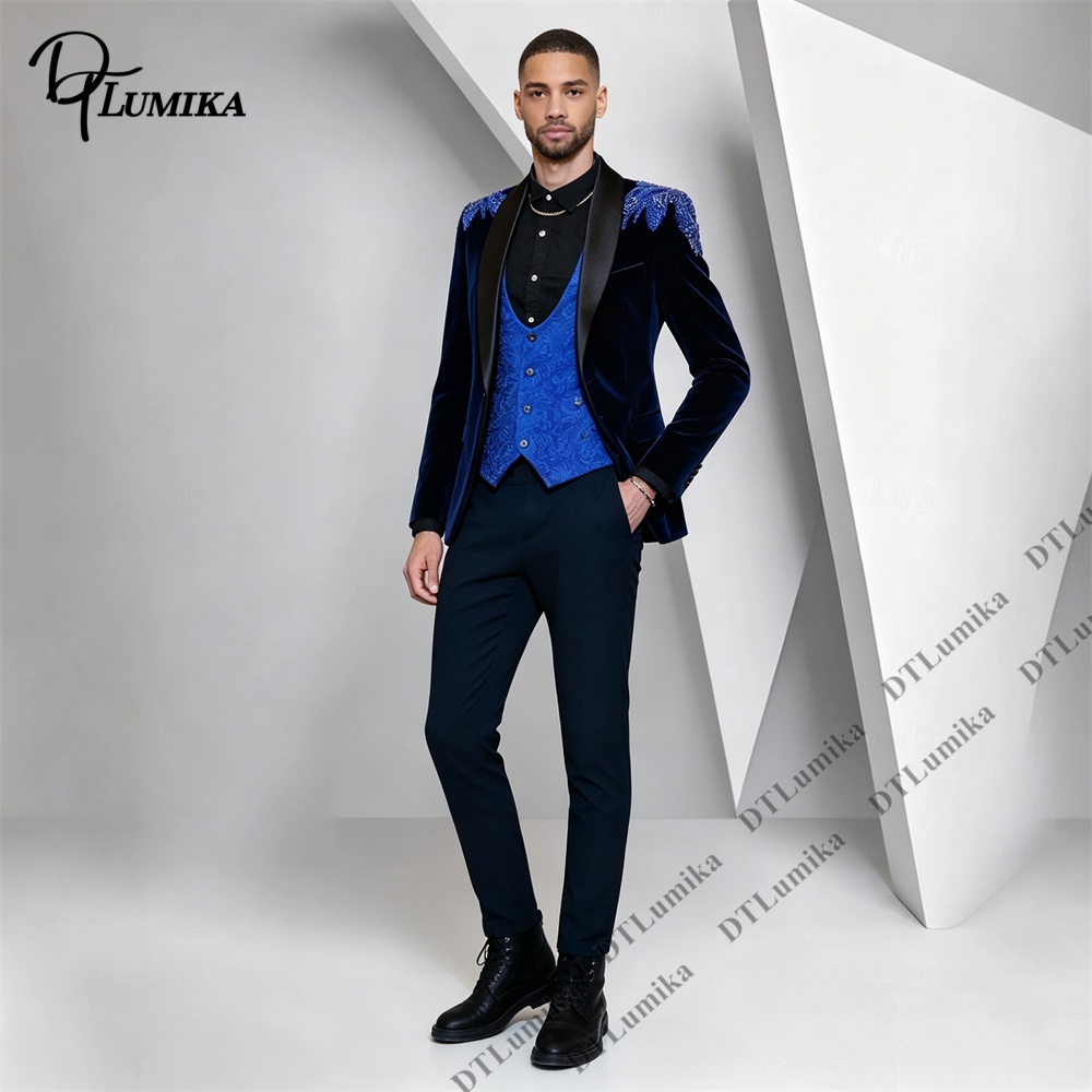 Peagent Herren 3-teiliger Samt – Men Formal Wear Pants Bewertung und Preis